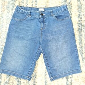 1989 Place Girls Bermuda Jeans sz 14 GUC
